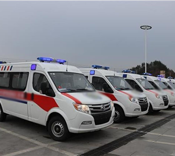 兰西县服务车队展示