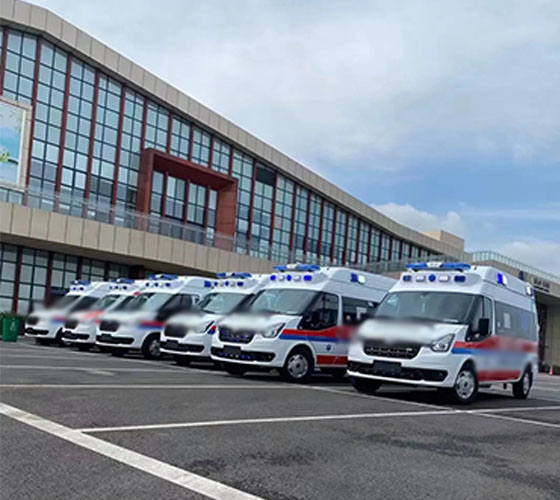 兰西县服务车队展示