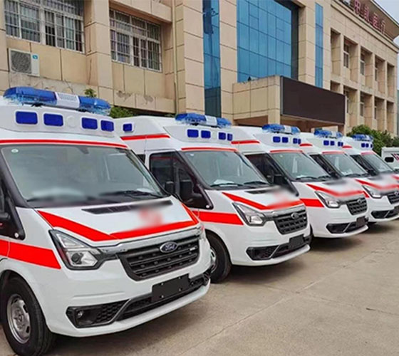 兰西县服务车队展示